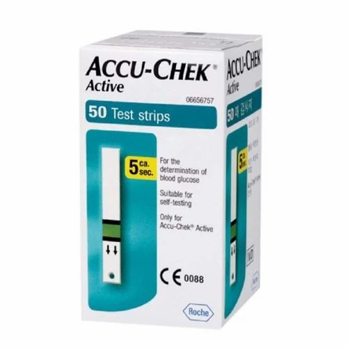 Accu Chek Active Sugar Test Strips