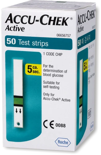 Accu Chek Active 50 Test Strips