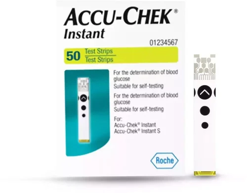 Accu Chek Instant Test Strips (50 Strips)