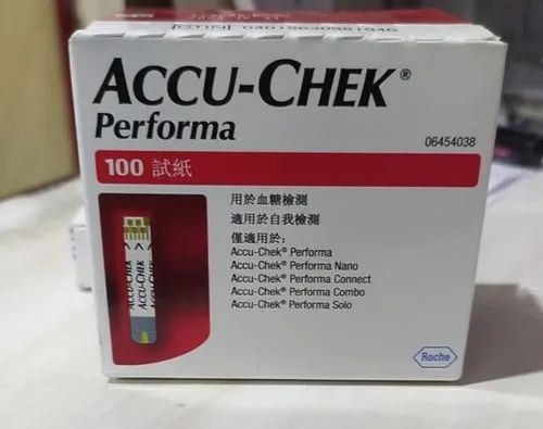 ACCU-CHEK performa 100 Glucometer Strips