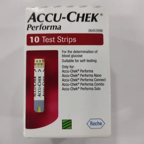 Accu Chek Performa Sugar Test Strips, For Clinic
