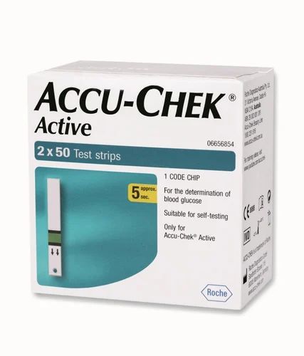 Plastic Accu-Chek Strips