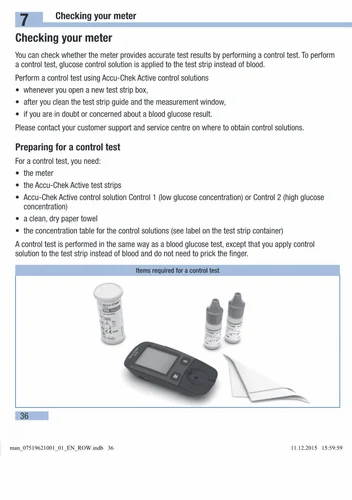 Accu Chek Sugar Test Strips