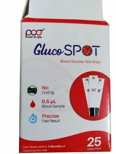 Gluco Spot Glucose Test Strips