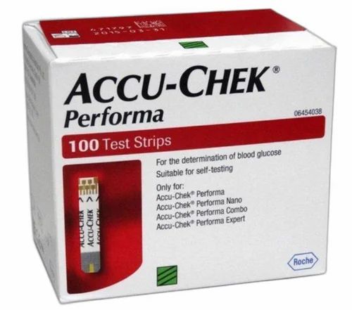 Accu Chek Performa Test Strips 100'S