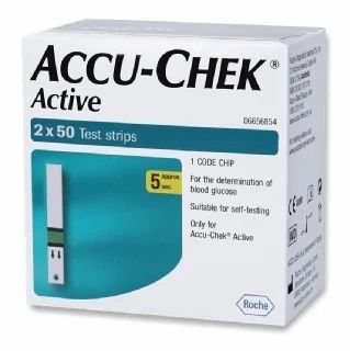Accu Chek Active Test Strips Box