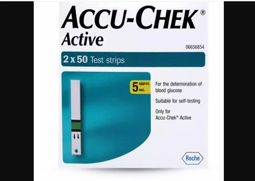 Accuchek Active 2 X 50 100 Test Strips