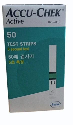 Accu Chek Active Sugar Test Strips