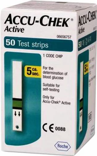 Accu Chek Active 50 Test Strips
