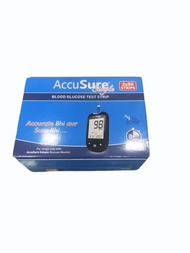 Accusure Blood Glucose Test Strip
