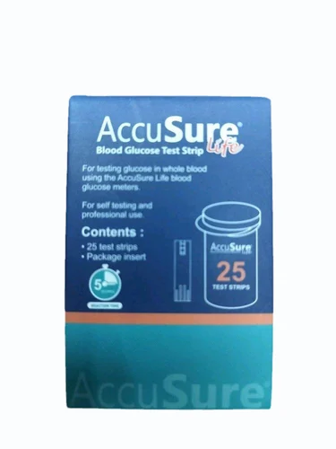 Accu Sure Glucose Test Strip