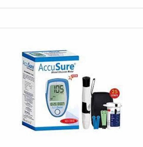 AccuSure Blood Glucose Monitoring System Test Strip