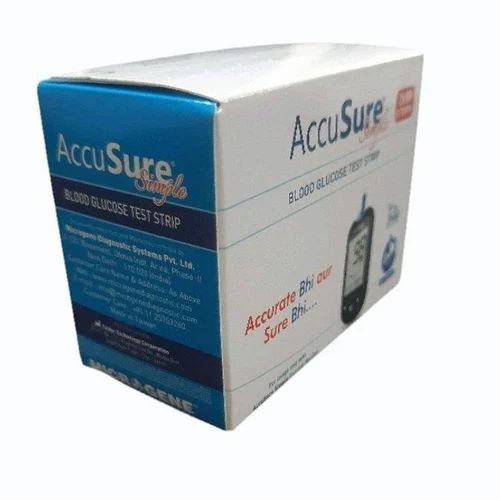 Accu Sure Blood Glucose Test Strip