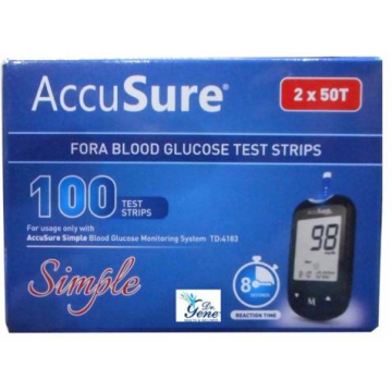 Accu Sure Dr Gene Simple Test Strips