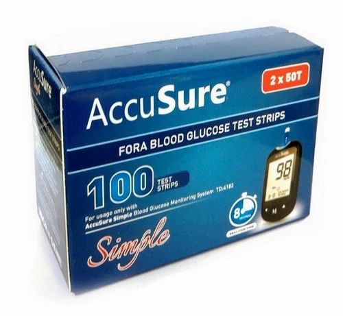 ACCU SURE SIMPLE 100 STRIPS