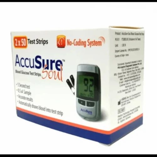 Accu Sure Soul 100 Test Strips