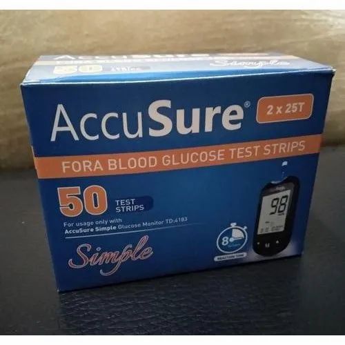 AccuSure Fora Blood Glucose Test Strips