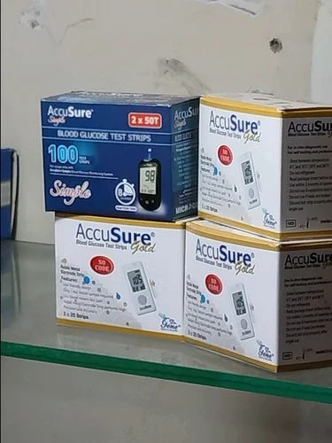 Accusure Blood Glucose Test Strips