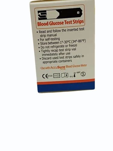 Accusure Fora Blood Glucose Test Strips