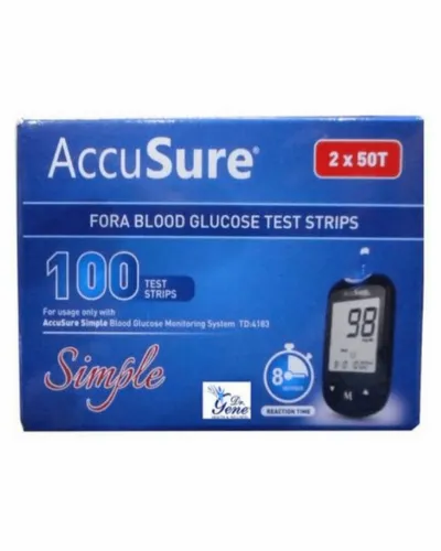 AccuSure Blood Glucose Test Strips