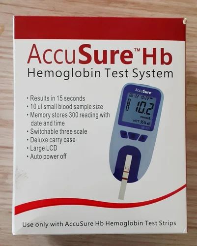 Accusure Hb Strip, 50 Strips