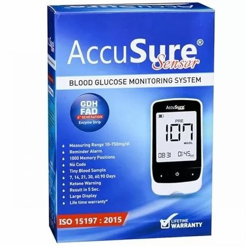 AccuSure Sensor Strips (25 Strips)