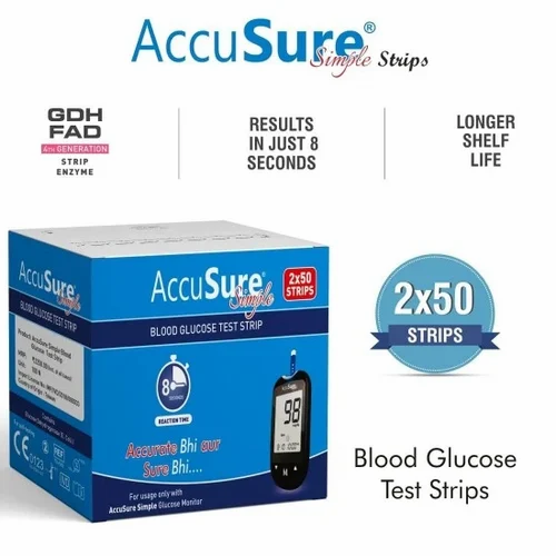 Accusure Simple 100 Strip