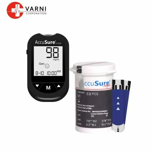 Accusure Simple Blood Glucose Test Strips
