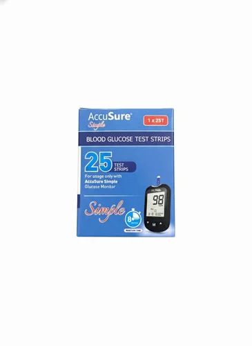 AccuSure Blood Glucose Test Strips Sample Pack