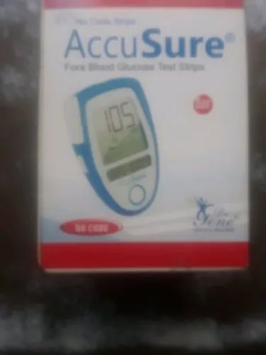 Accu Sure Sugar Test Strips