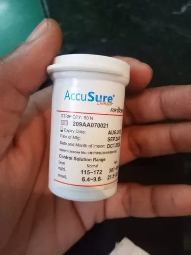Accusure Glucose Strips