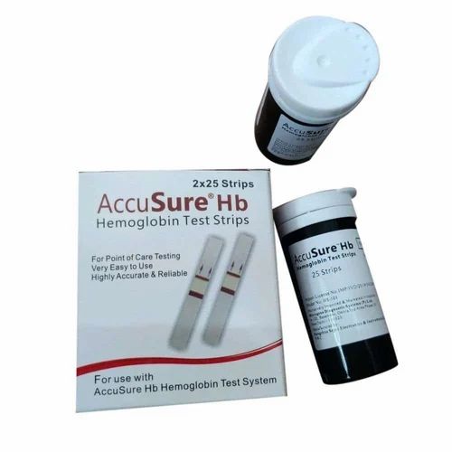 Accu Sure Hb Strip