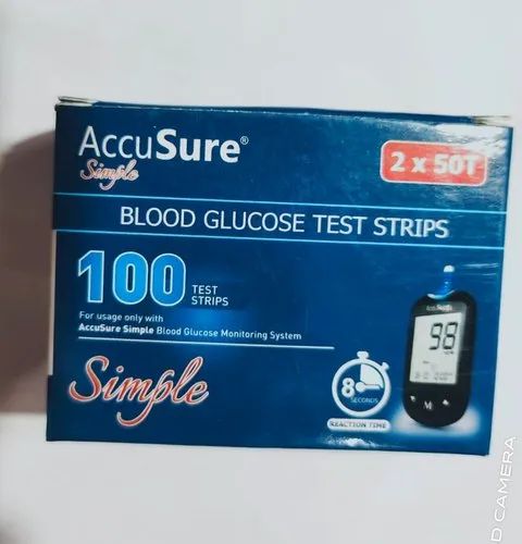 Accusure Blood Glucose Test Strips