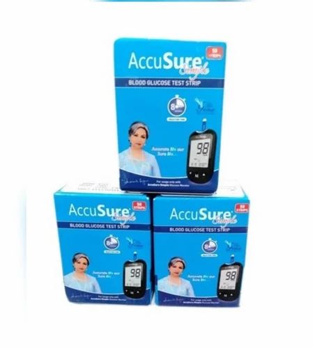 Blood Glucose Monitor Strips ACCUSURE