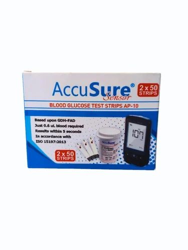Accusure Sensor Strips (100 Strips)
