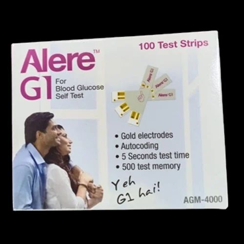Alere G1 Blood Glucose Test Strips for Alere Glucometer (100 Strips)