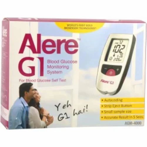 Alere G1 AGM4000 Blood Gluscose Monitoring System, 25 Strips