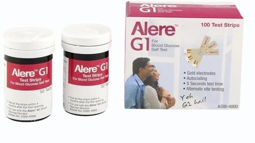 For Blood glucose Alere G1 Test Strips