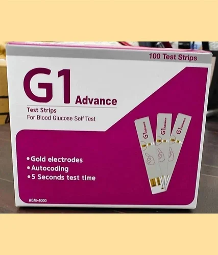 For Blood glucose ALERE G1 TEST STRIPS (1X100 STRIPS)