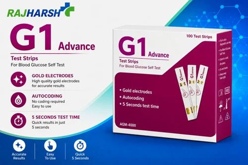 For Blood glucose ALERE G1 TEST STRIPS
