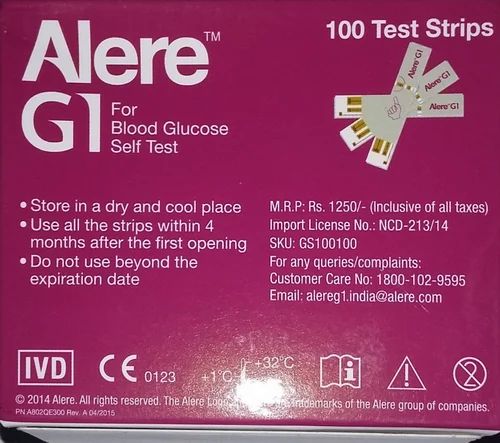 Alere G1 Strips
