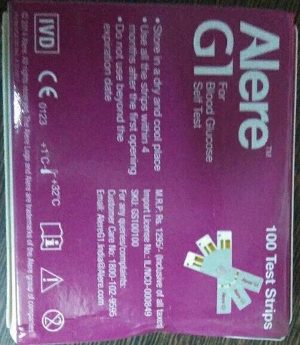 Alere Blood Glucose Test Strips