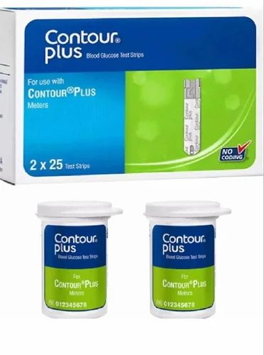 50 Count Online Contour Plus Blood Glucose