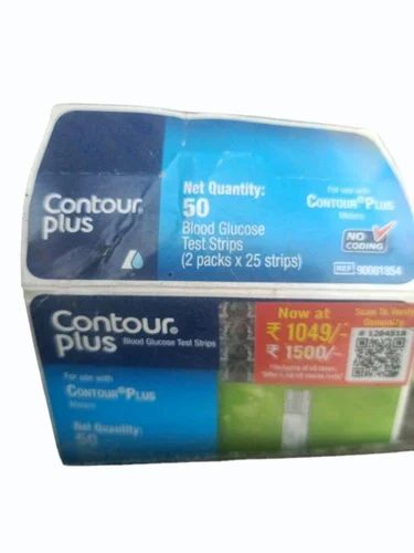 Contour Plus Blood Glucose Test Strips
