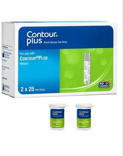 Contour Plus Blood Glucose Test Strip