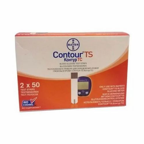Bayer Contour TS Blood Glucose 100 Test Strips
