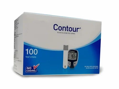 Contour TS 100 Sugar Test Strip
