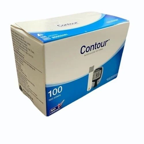 Contour Blue Blood Glucose 100 Test Strips