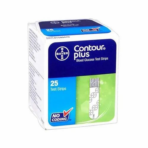 Contour Plus Blood Glucose Test Strips