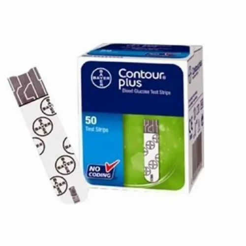 Contour Plus Blood Glucose Test Strip 25's
